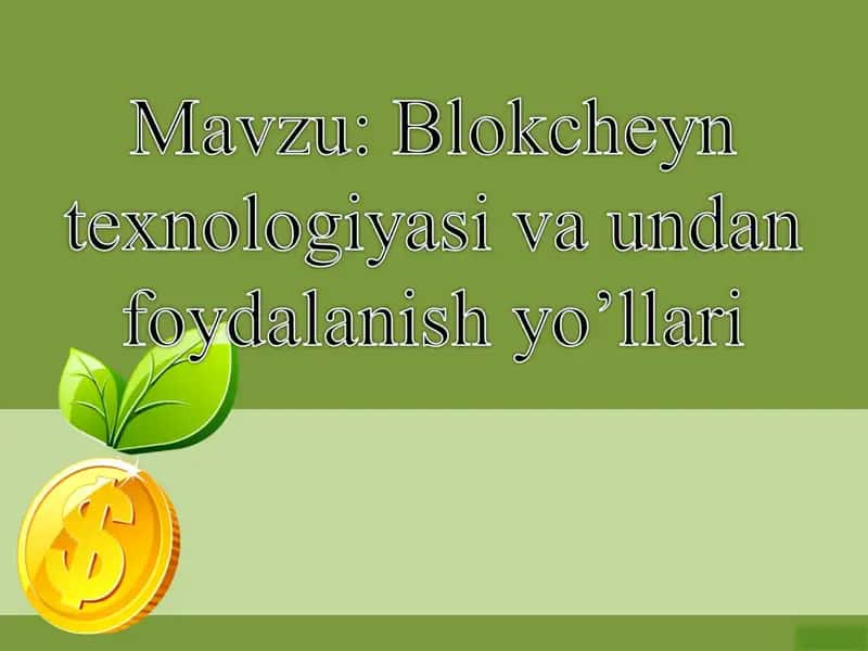 Blockchain 1