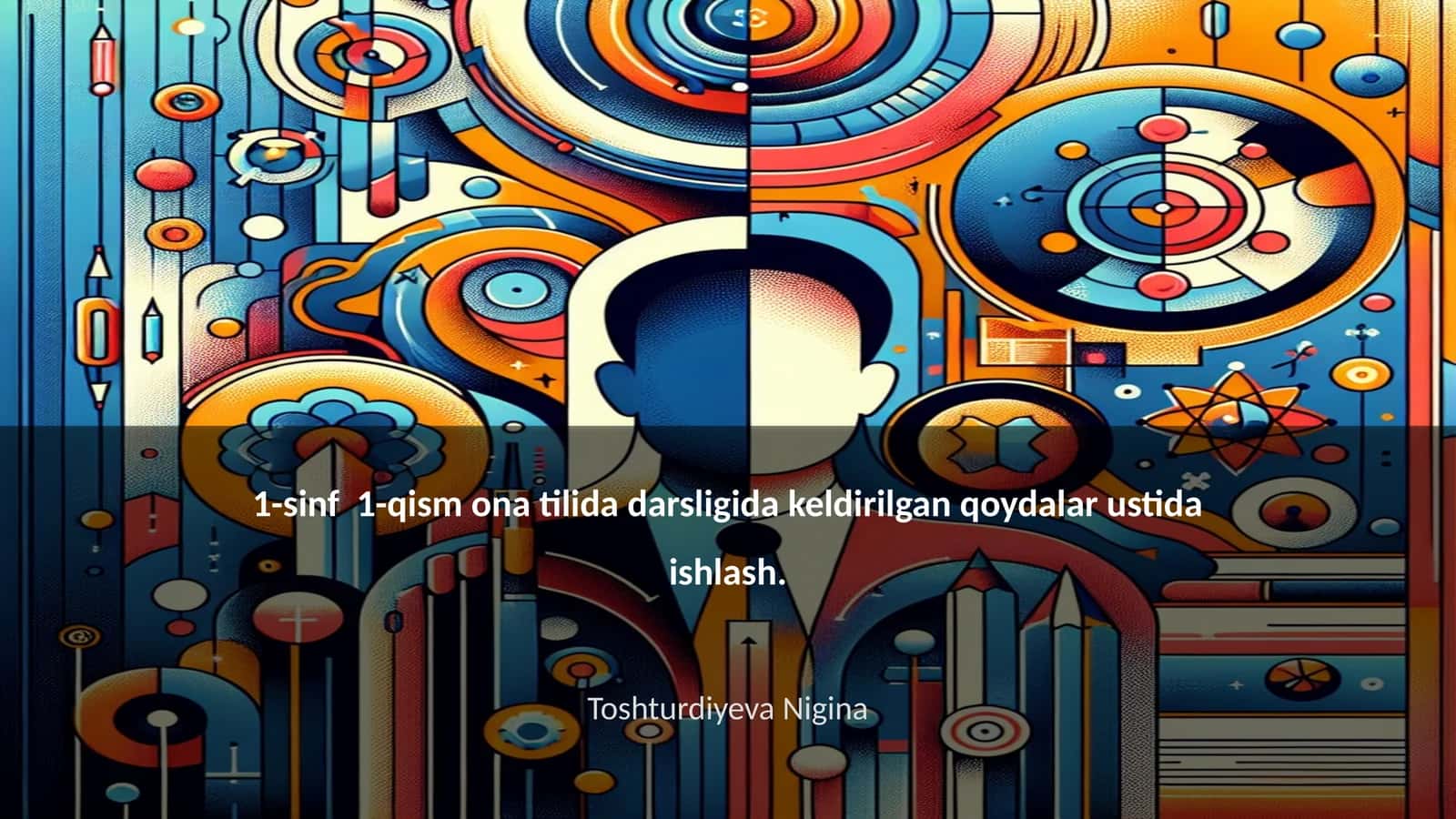 1-sinf 1-qism ona tilida darsligi 1