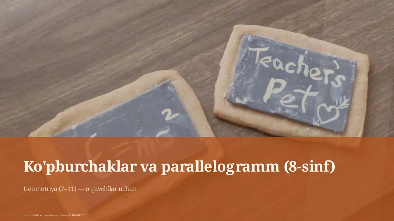 Ko'pburchaklar va parallelogramm (8-sinf) 1