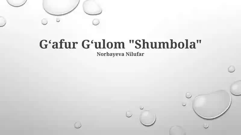 Shumbola