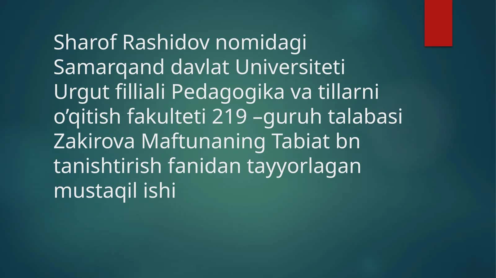 MTTda Qish kimanzara, qorning xususiyati haqida suhbat o'tkazish 1