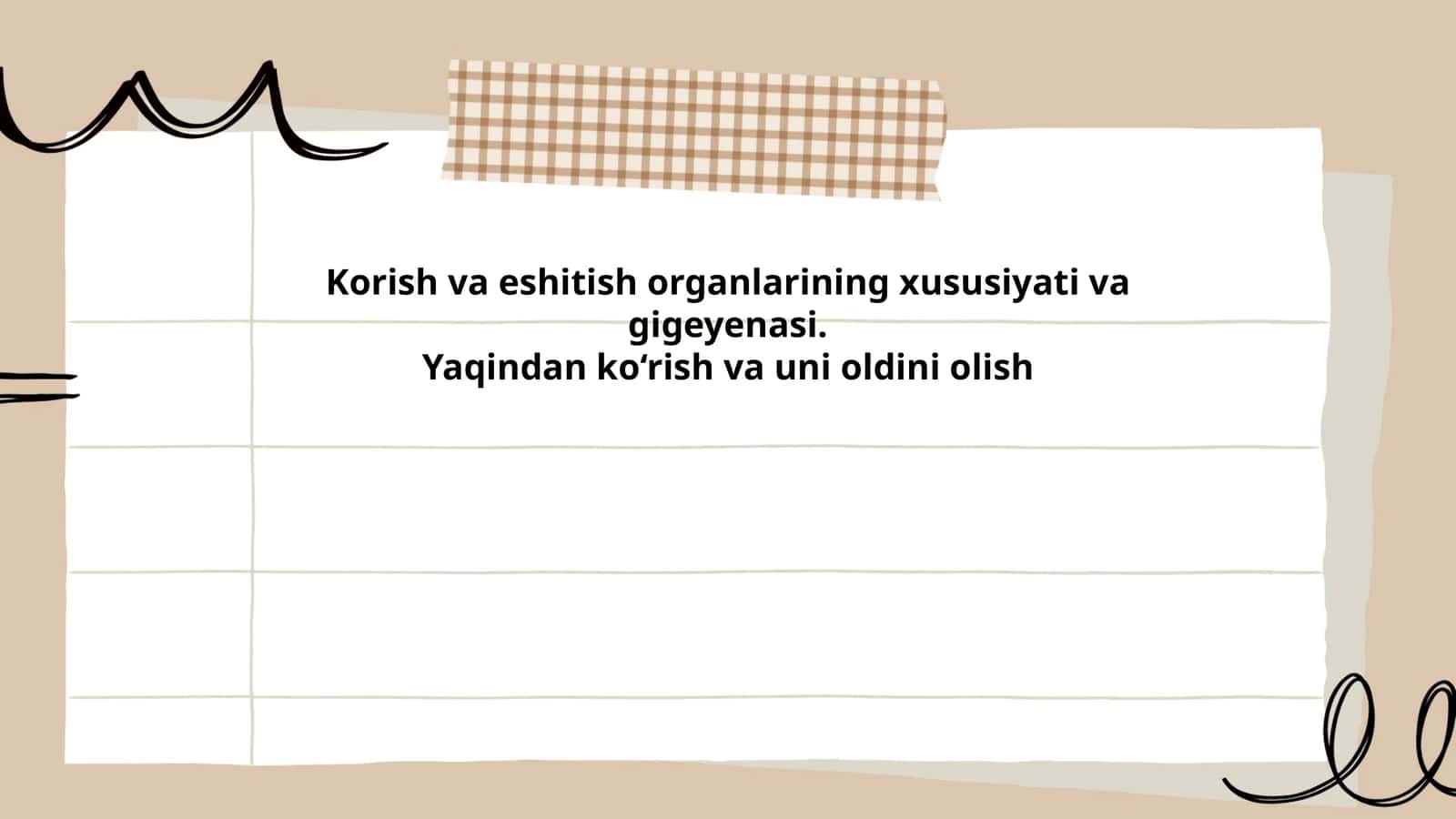 Ko'zing anatomiyasi va tuzilishi 1
