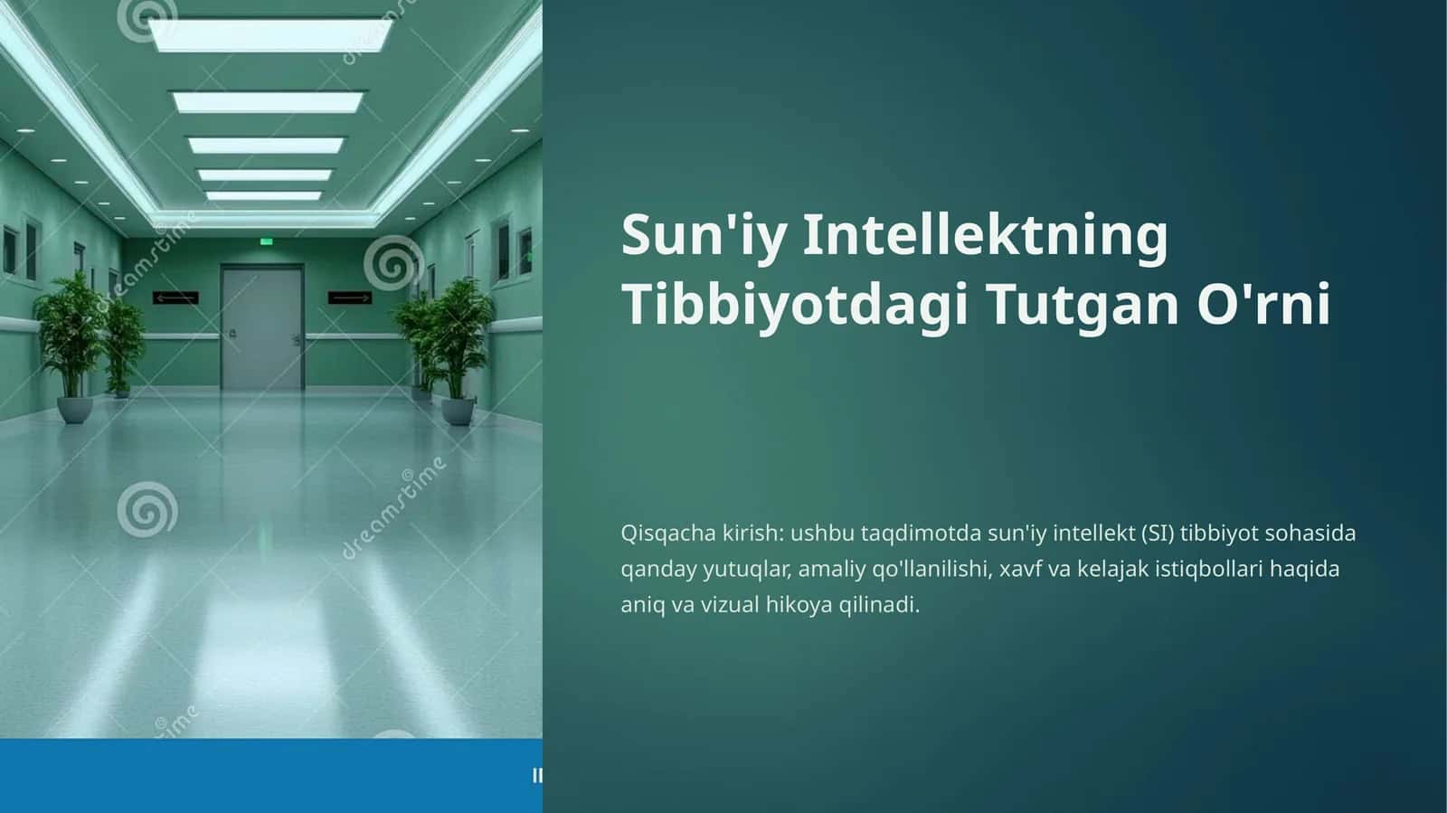 suniy intelektning tibbiyotdagi  tutgan orni 1