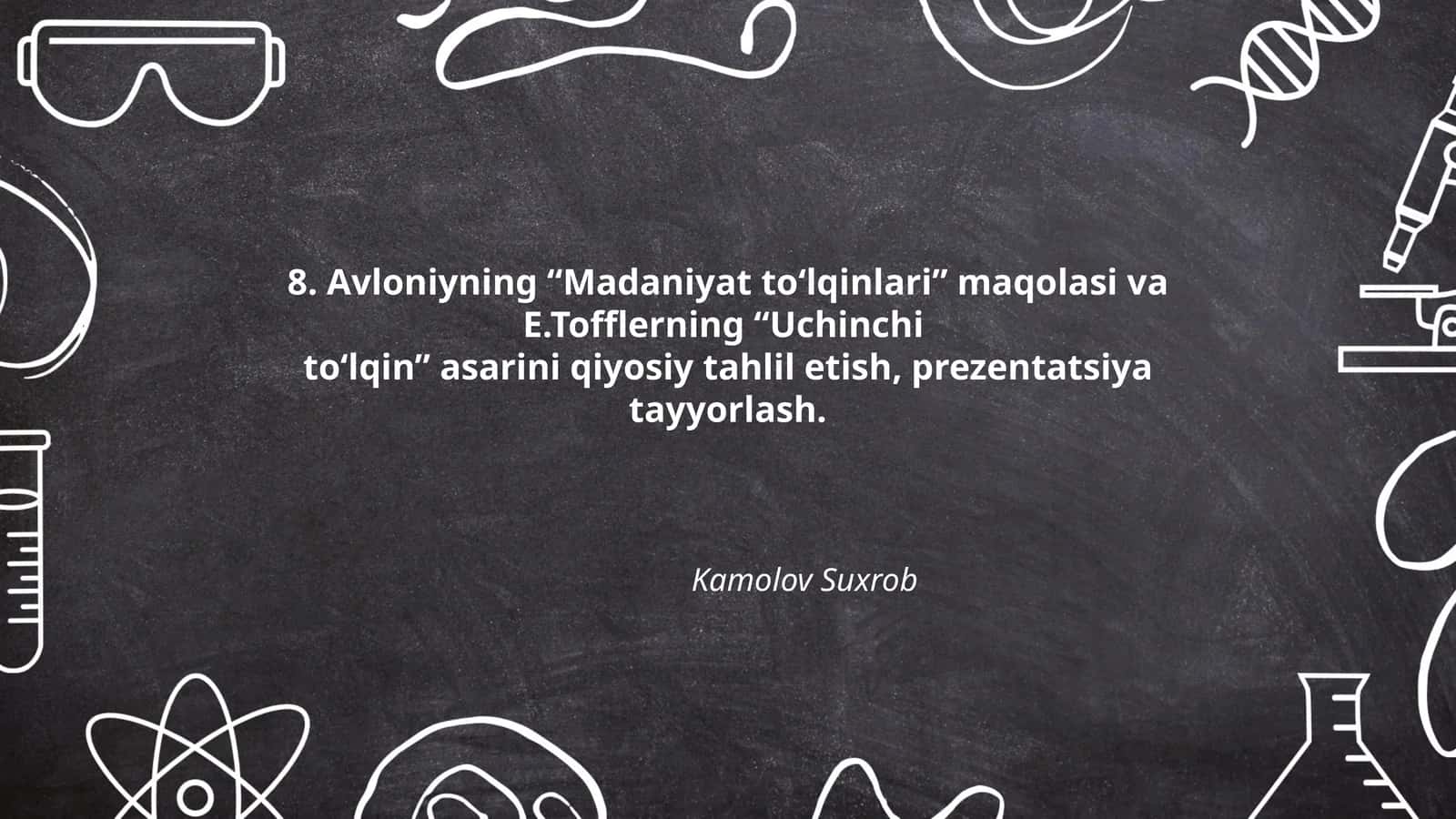 Madaniyat to‘lqinlari 1
