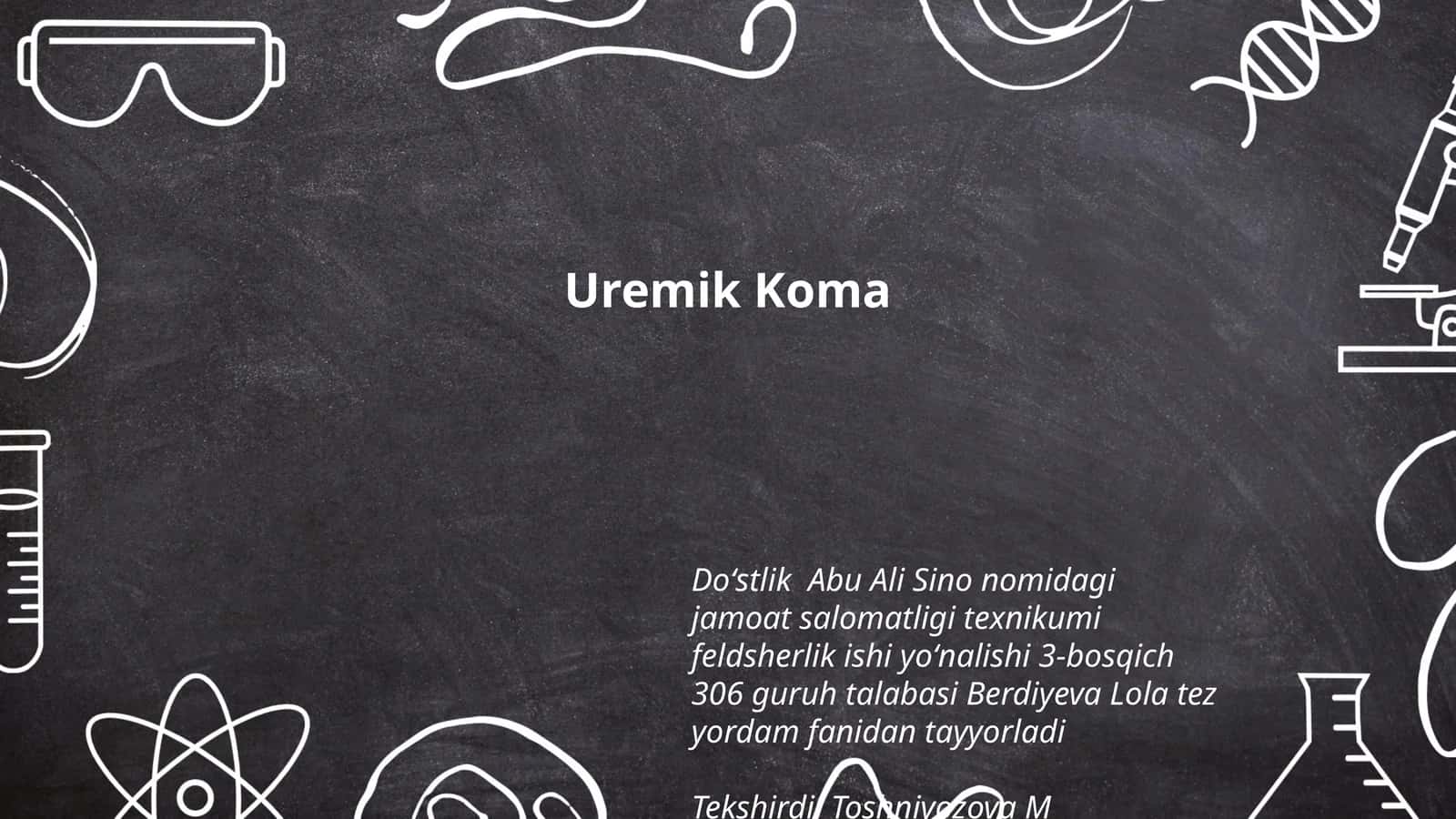 Uremik Koma 1