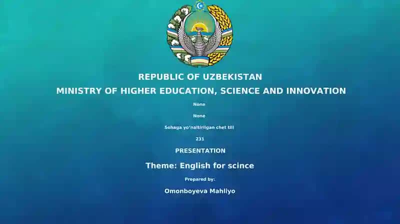 The Language of Scientific Inquiry 1