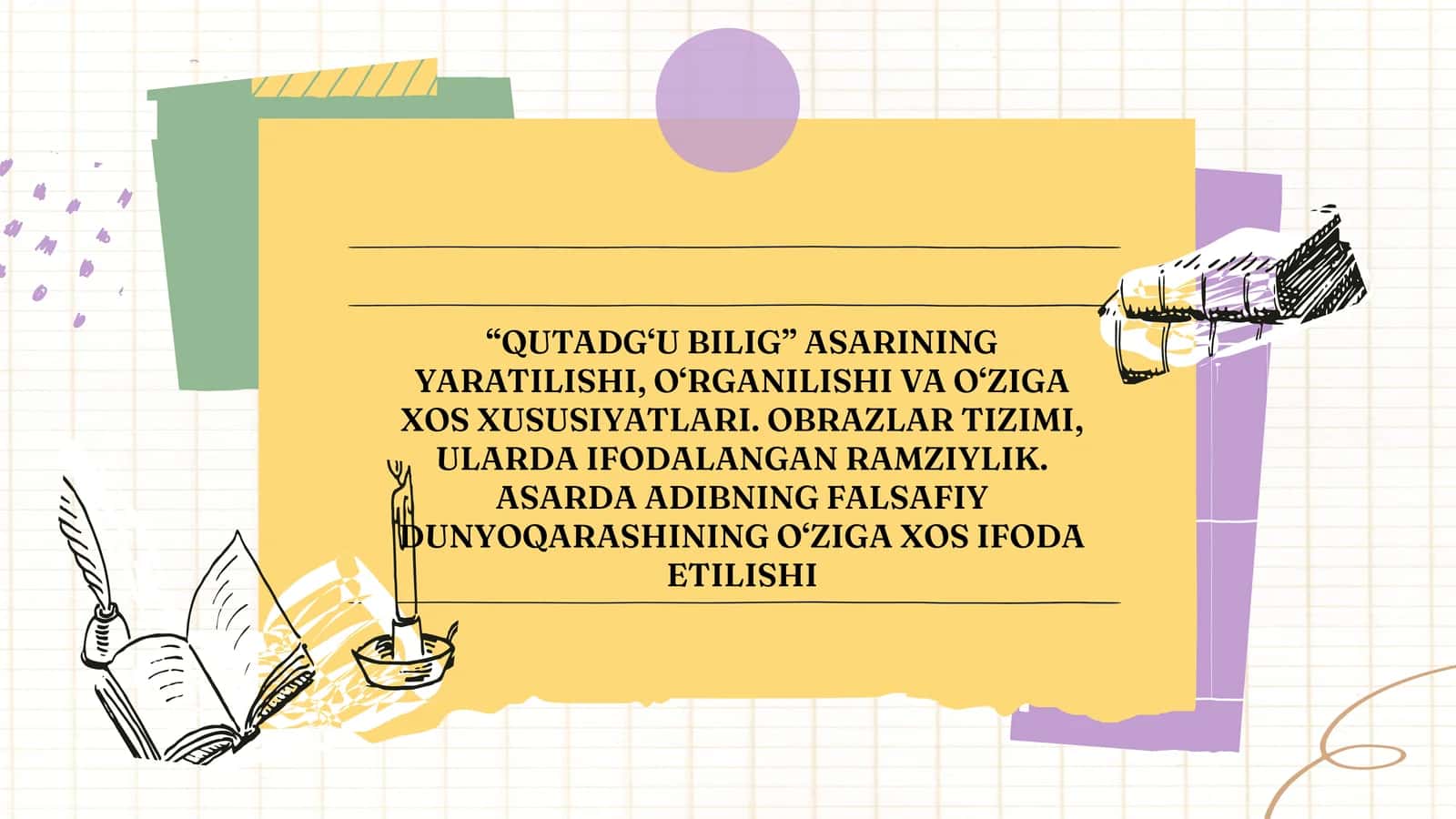 QUTADG‘U BILIG 1