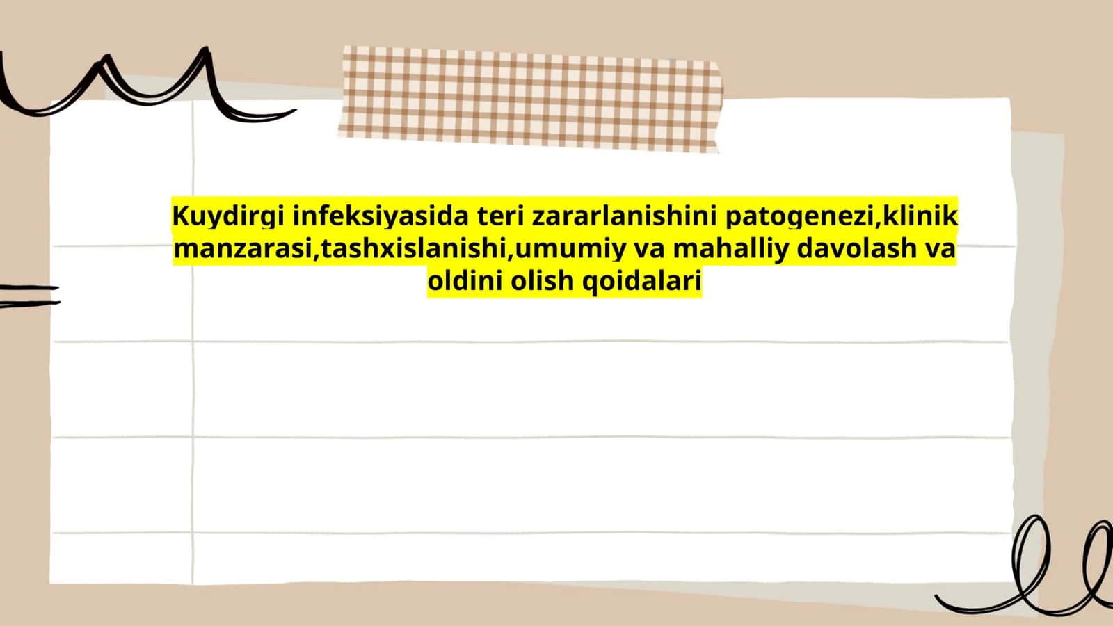 Kuydirgi infeksiyasining patogenezi 1