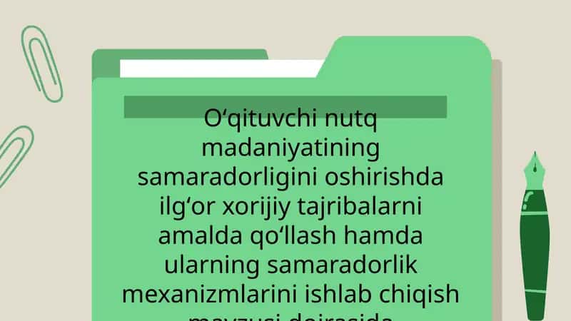 Xorijiy tajribalar oʻqitishning samarador usullari 1