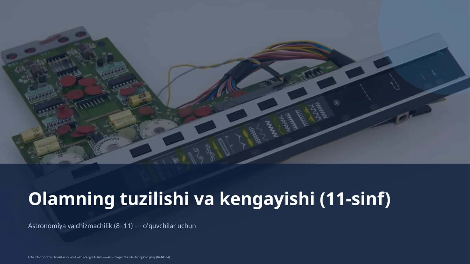 Olamning tuzilishi va kengayishi (11-sinf) 1