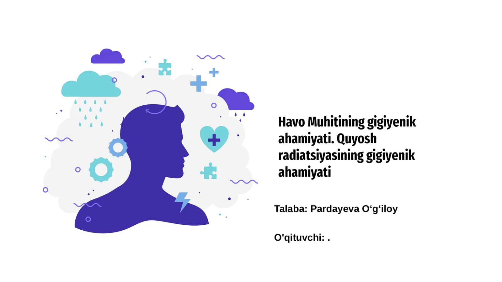 Havo Muhitining Gigiyenik Ahmiyati 1