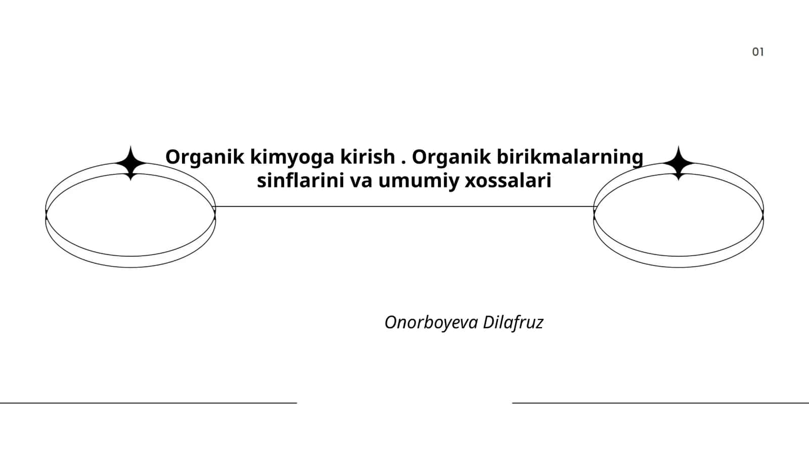 Organik kimyoga kirish 1