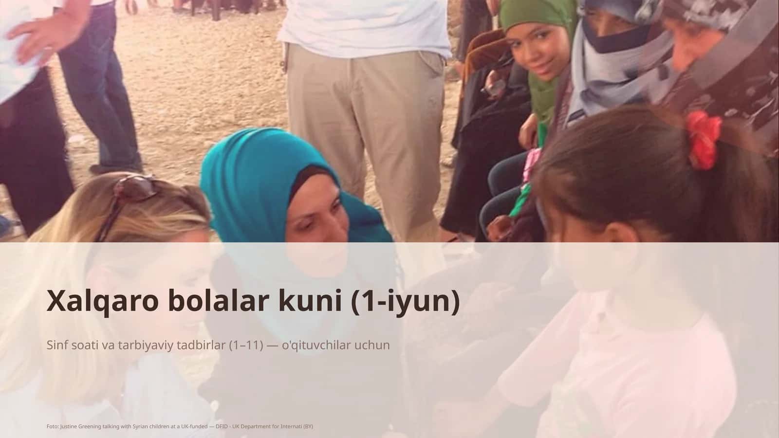 Sinf soati va tarbiyaviy tadbirlar 1