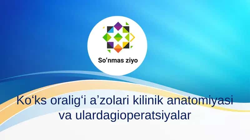 Koʻks oraligʻi aʼzolari kilinik anatomiyasi va ulardagioperatsiyalar 1