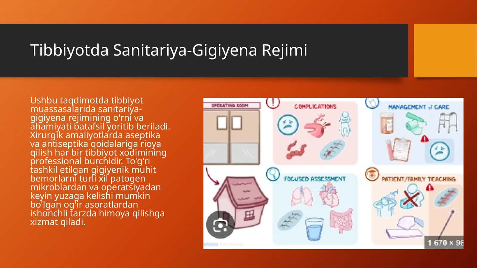 Tibbiyotda Sanitariya-Gigiyena Rejimi xirurgik bemorlar gigeyenasi 1