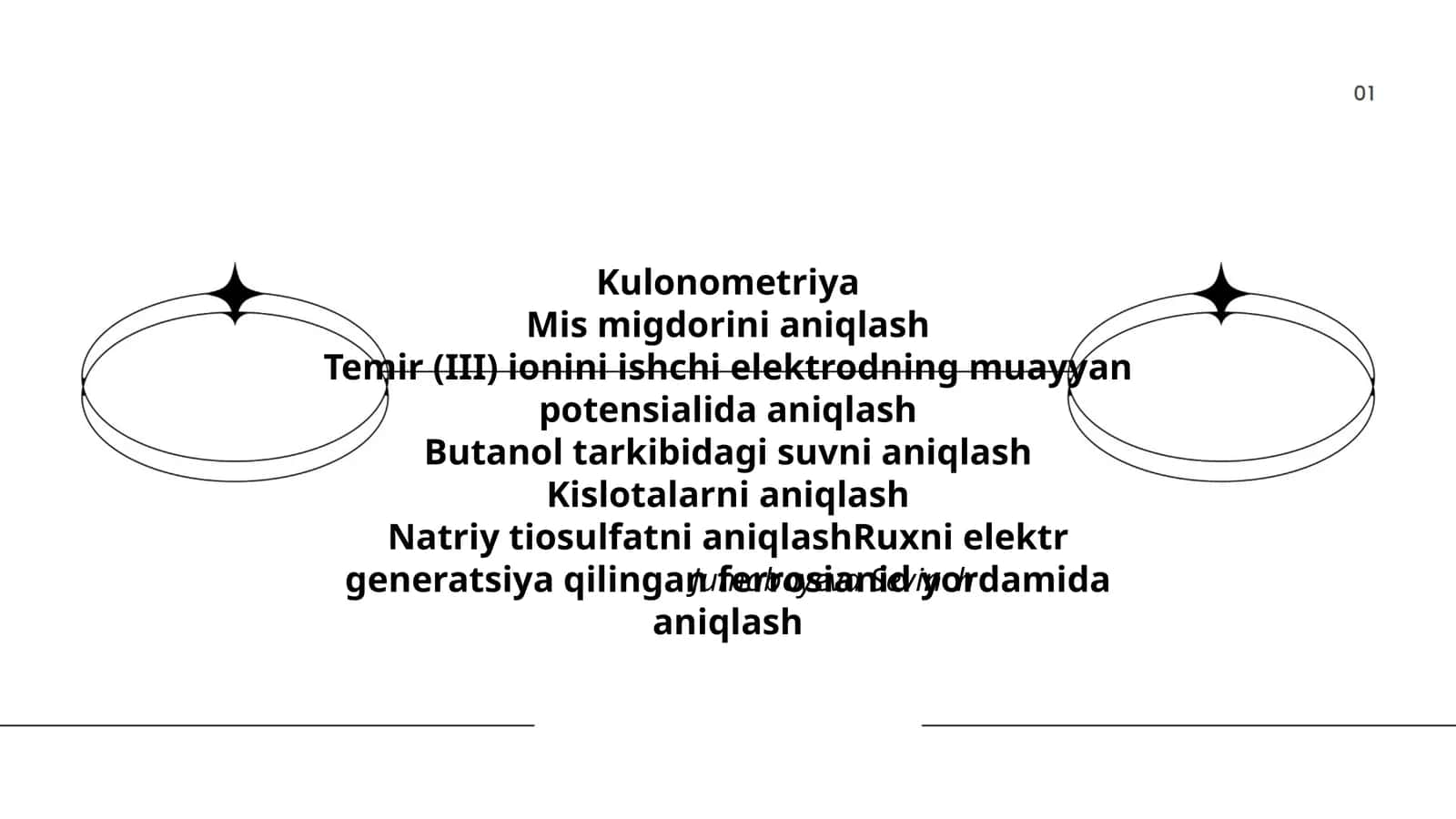 Kulonometriya 1