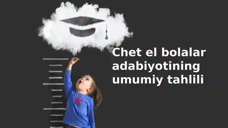 Bolalar Adabiyoti 1