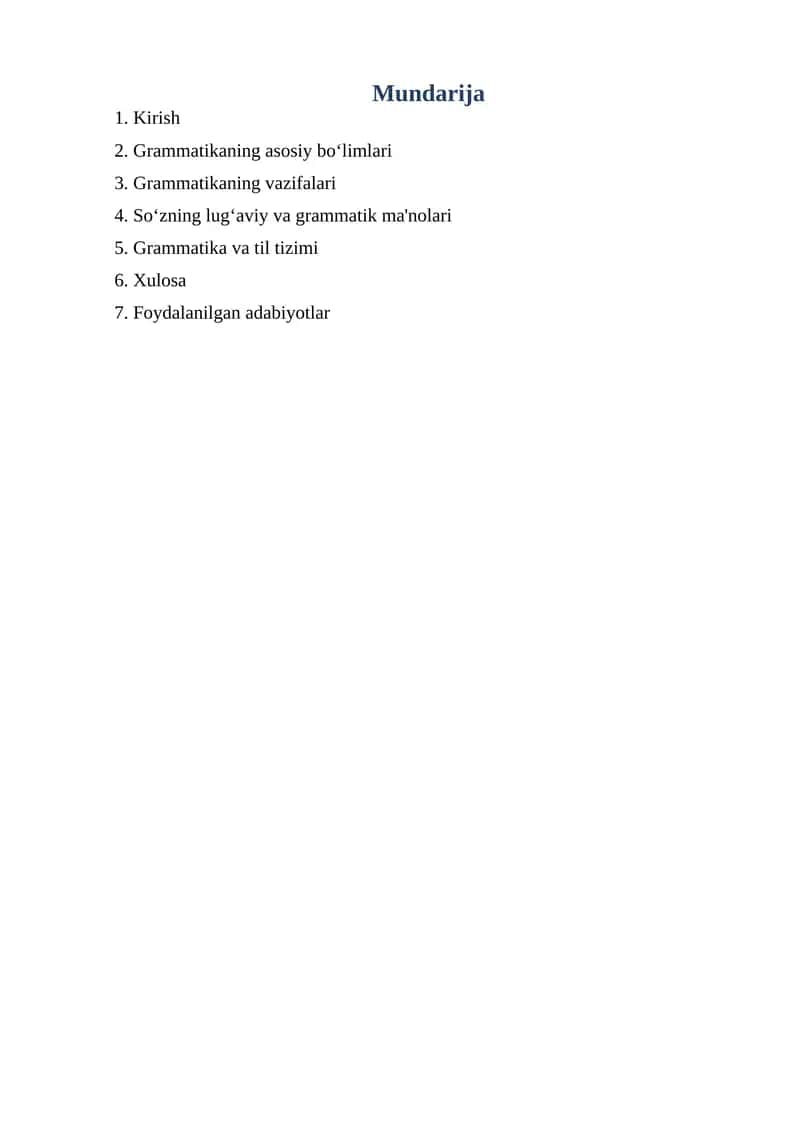 Til Grammatikasi 1