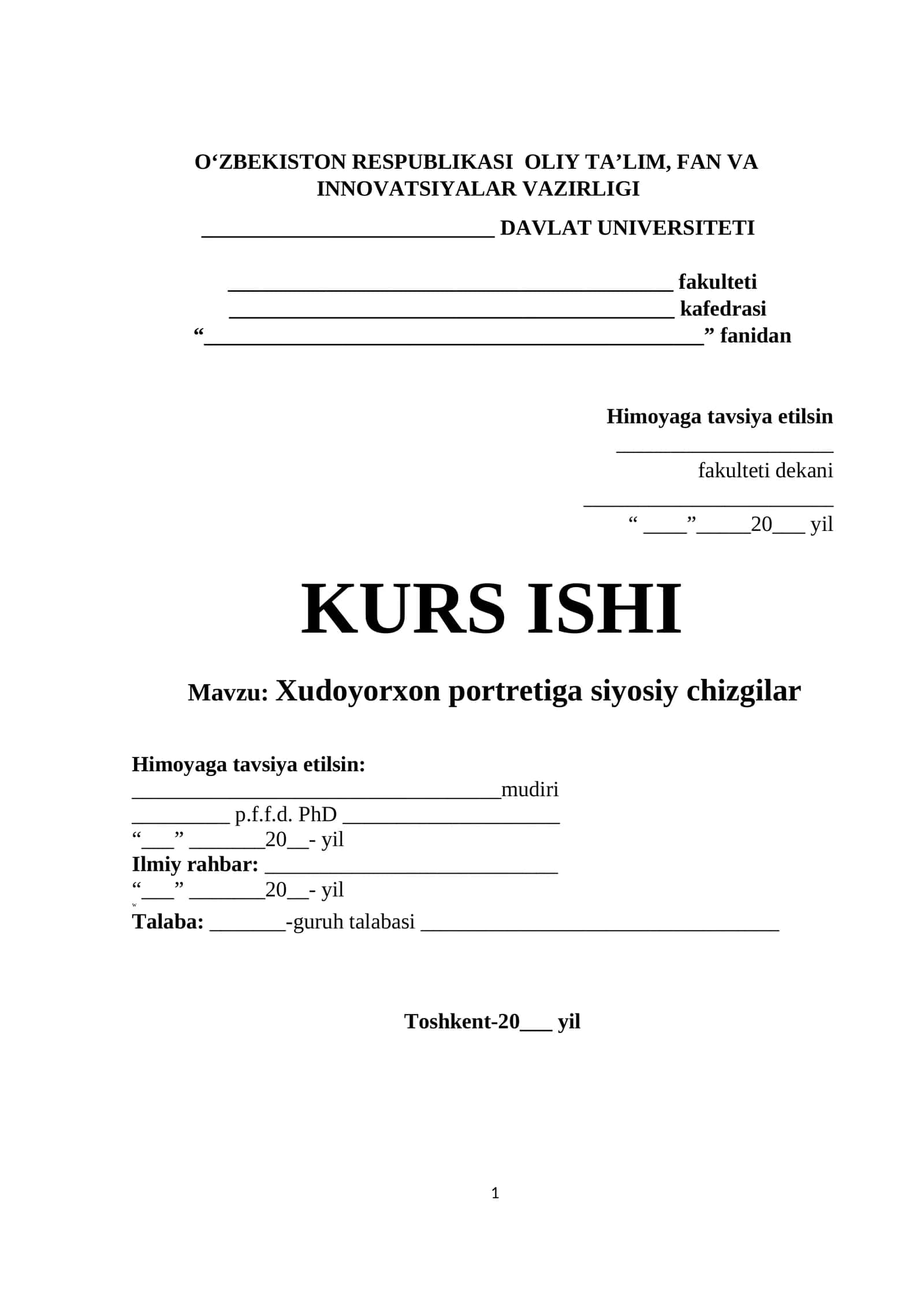 Xudoyorxon portretiga siyosiy chizgilar 1