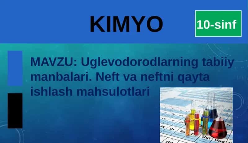 Uglevodorodlarning tabiiy manbalari 1