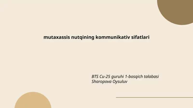 Nutqning kommunikativ sifatlari 1