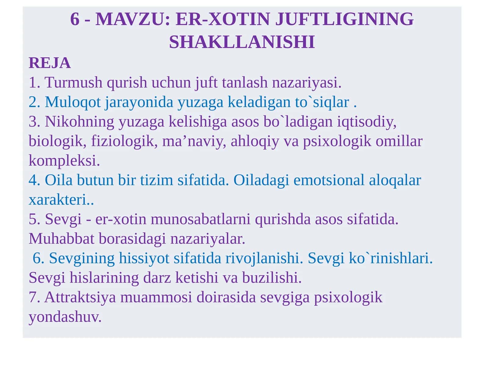 ER-XOTIN JUFTLIGINING SHAKLLANISHI 1