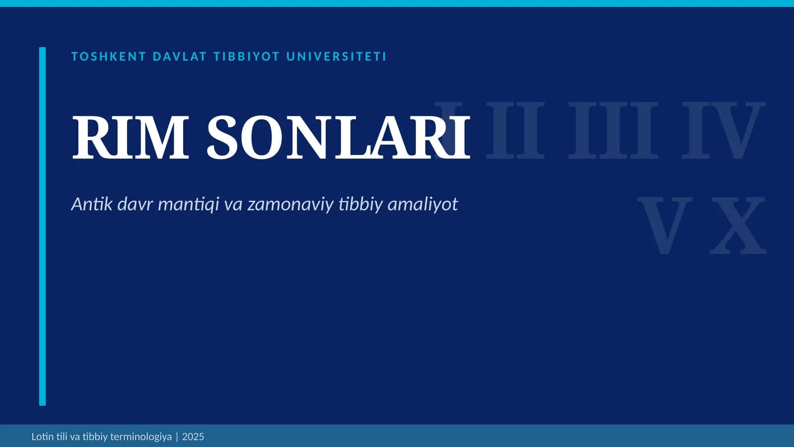 RIM SONLARI 1