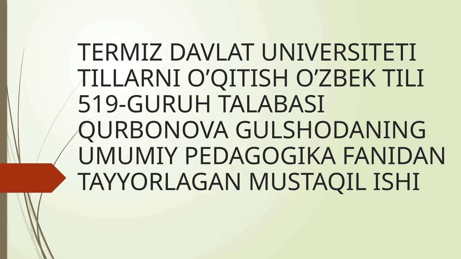 O’ZBEKISTONDA TA’LIM RIVOJLANISHI ISTIQBOLLARI 1