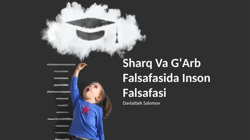 Sharq Va GʻArb Falsafasida Inson Falsafasi 1