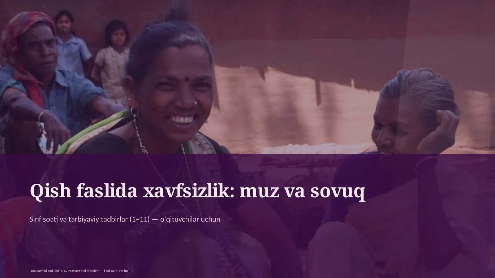 Qish faslida xavfsizlik: muz va sovuq 1