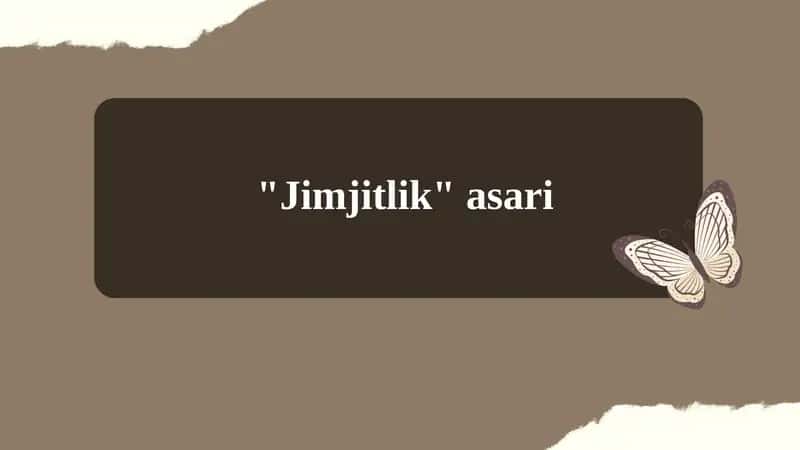 JImjitlik romani 1