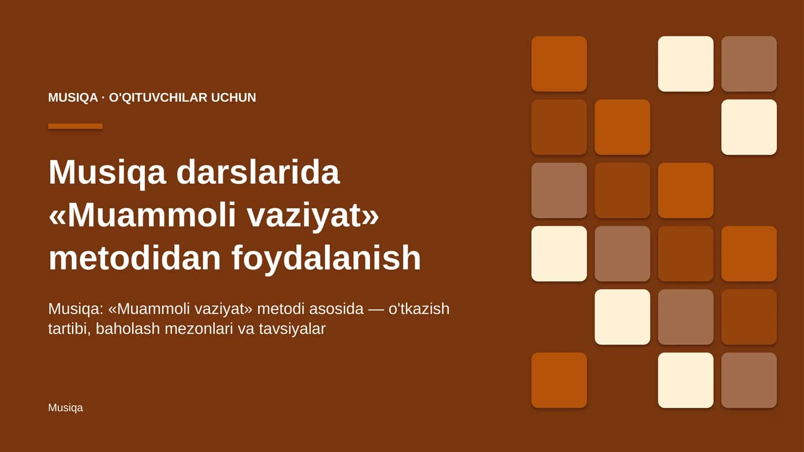 musiqa darslarida muammoli vaziyat metodidan foydalanish 7704 1