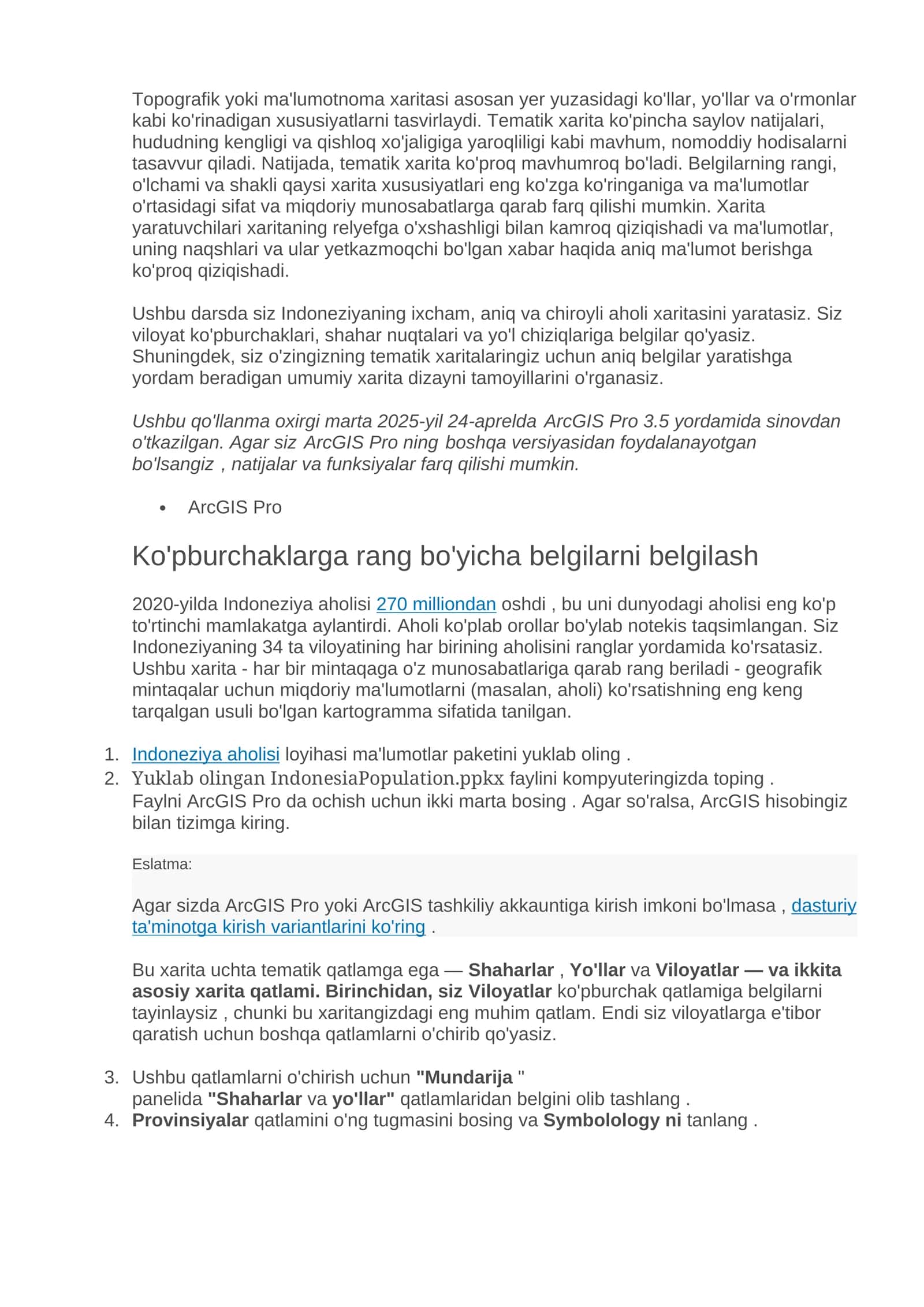 Indoneziyaning ixcham, aniq va chiroyli aholi xaritasi 1
