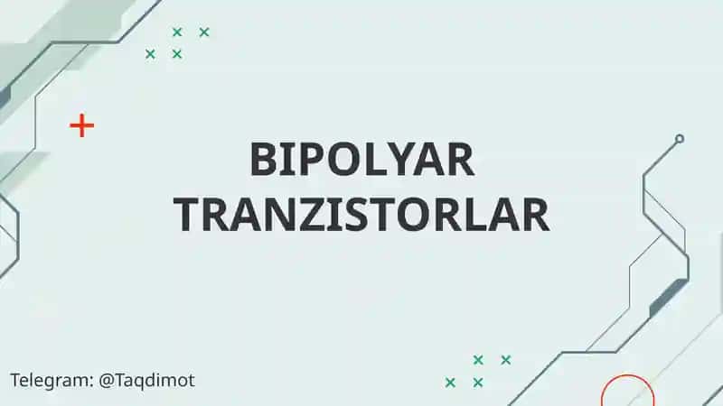 Bipolyar Tranzistorlar