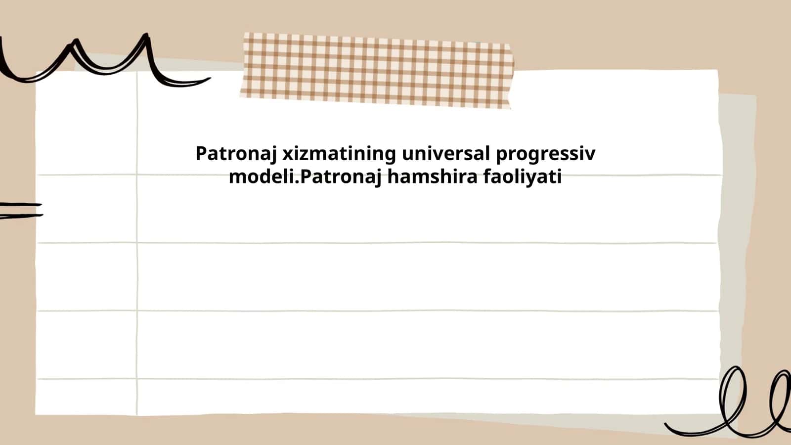 Patronaj xizmatining universal progressiv modeli 1