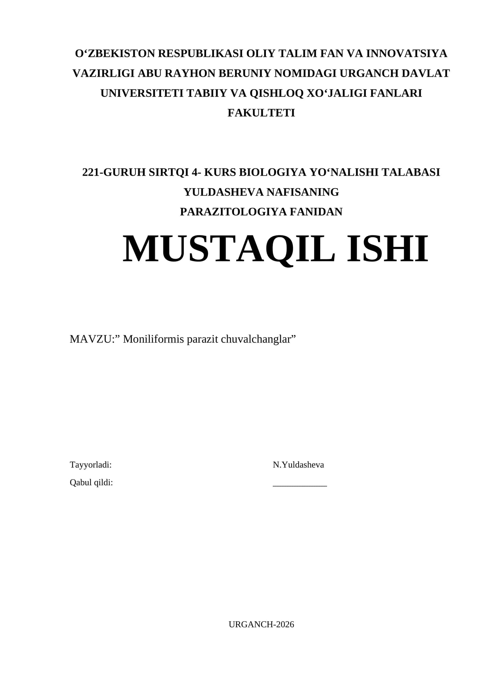 Moniliformis parazit chuvalchanglar 1