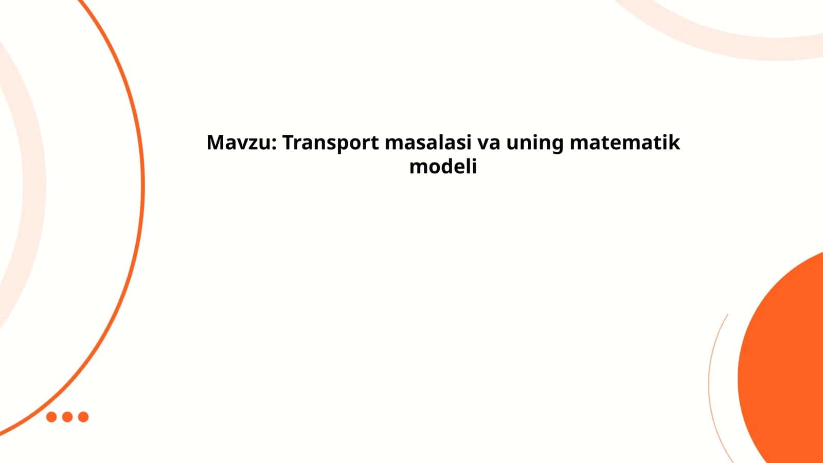 Transportmasalasivauningmatematikmodeli 1