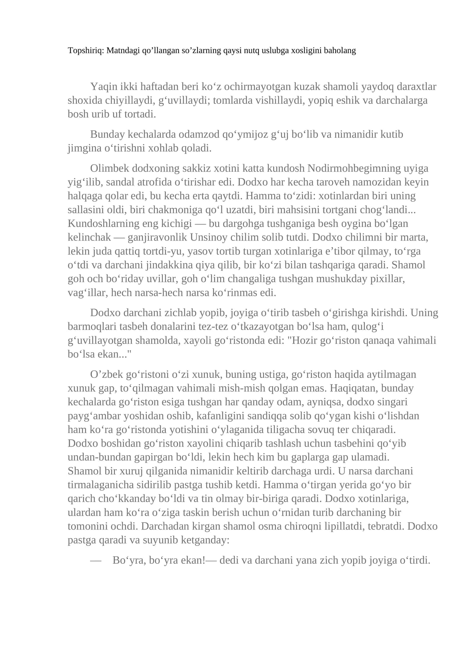 Nutq uslu bliq so'zlari 1