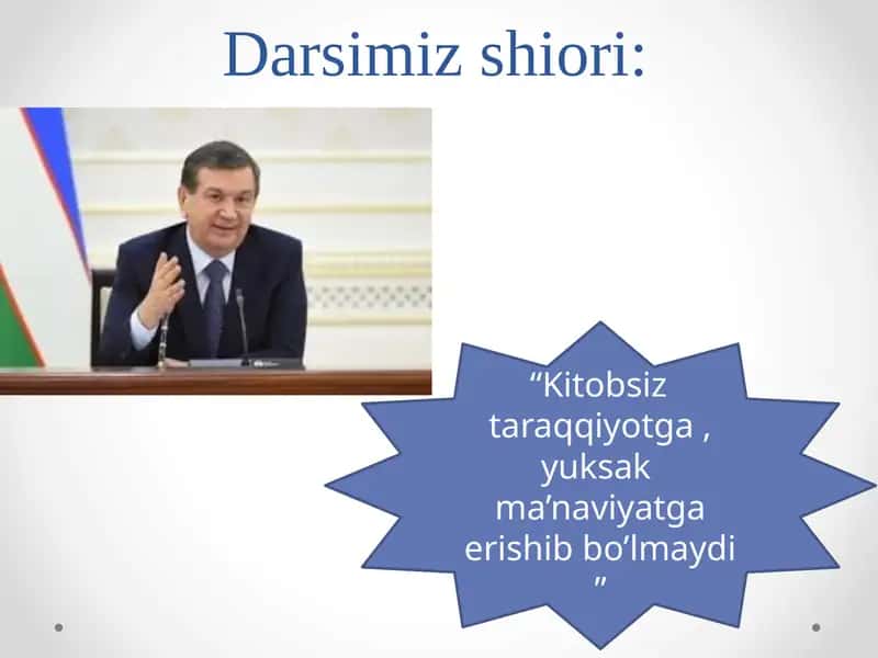 O'quvchilarning darsdavomida qatnashish 1