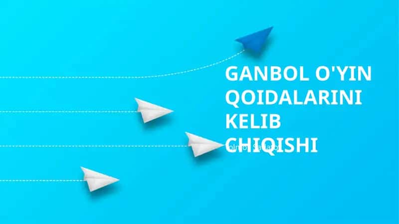 GANBOL O'YIN QOIDALARINI KELIB CHIQISHI 1