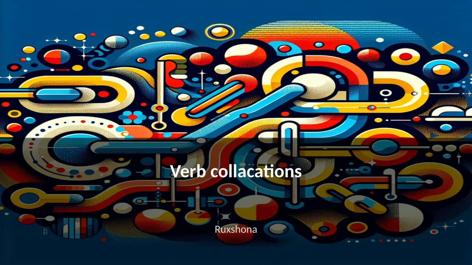 Verb collacations 1