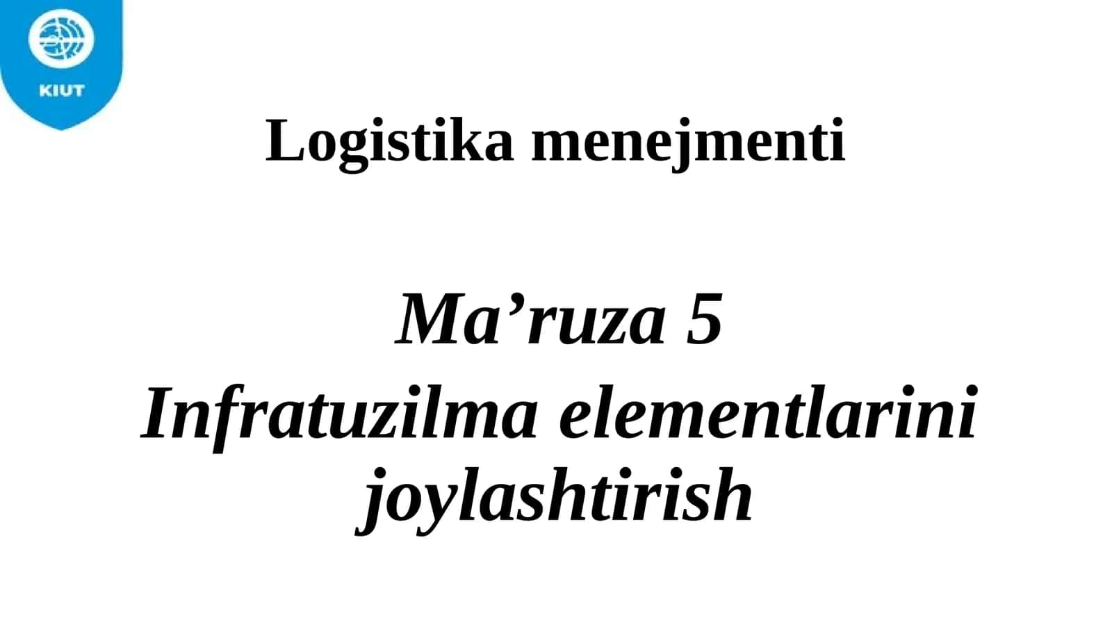 Logistikamenejmenti 1