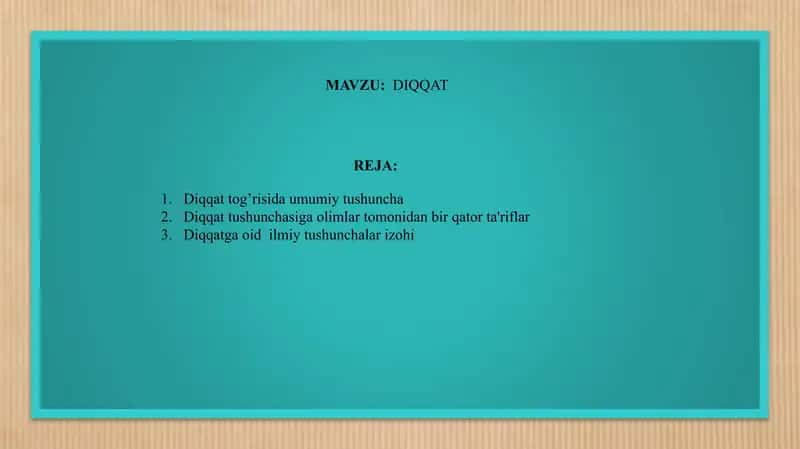 DIQQAT 1