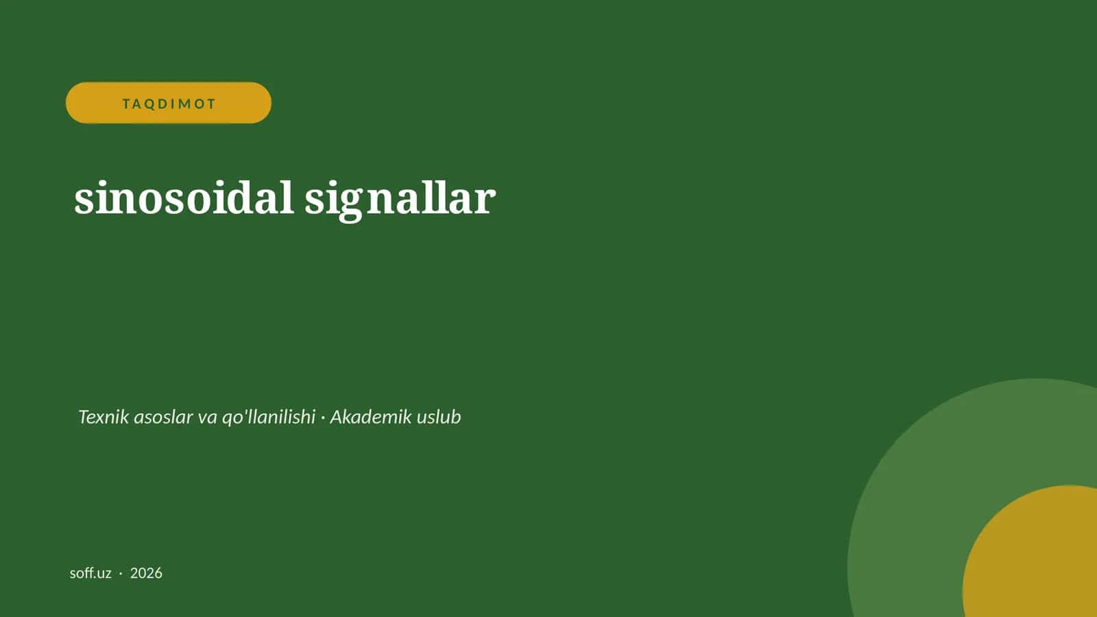 sinosoidal signallar 1