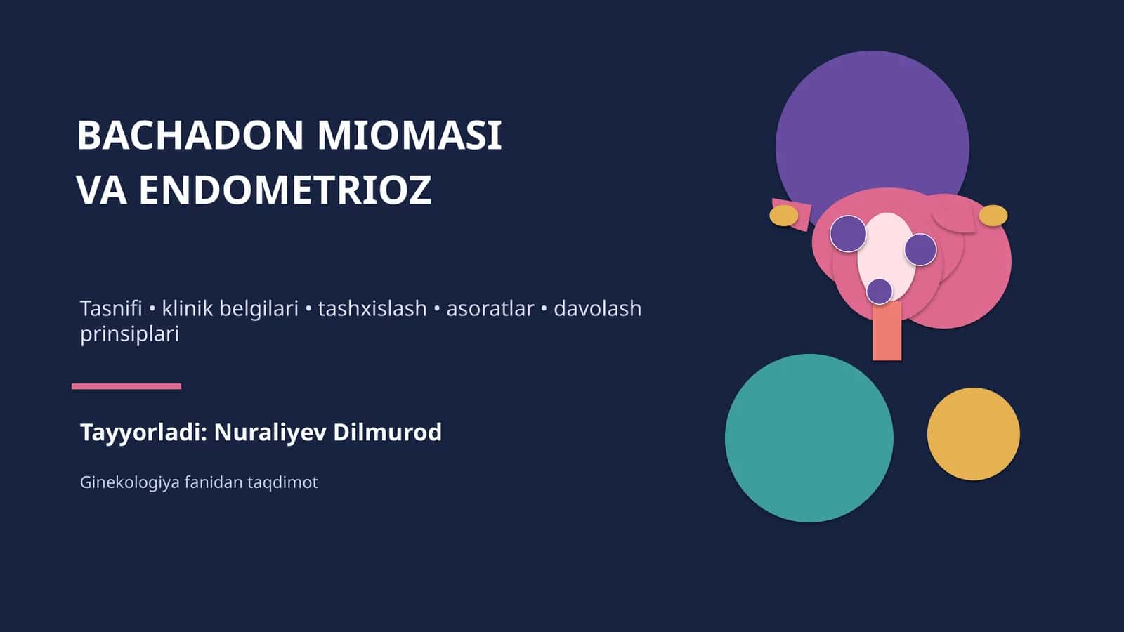 BACHADON MIOMASI VA ENDOMETRIOZ 1
