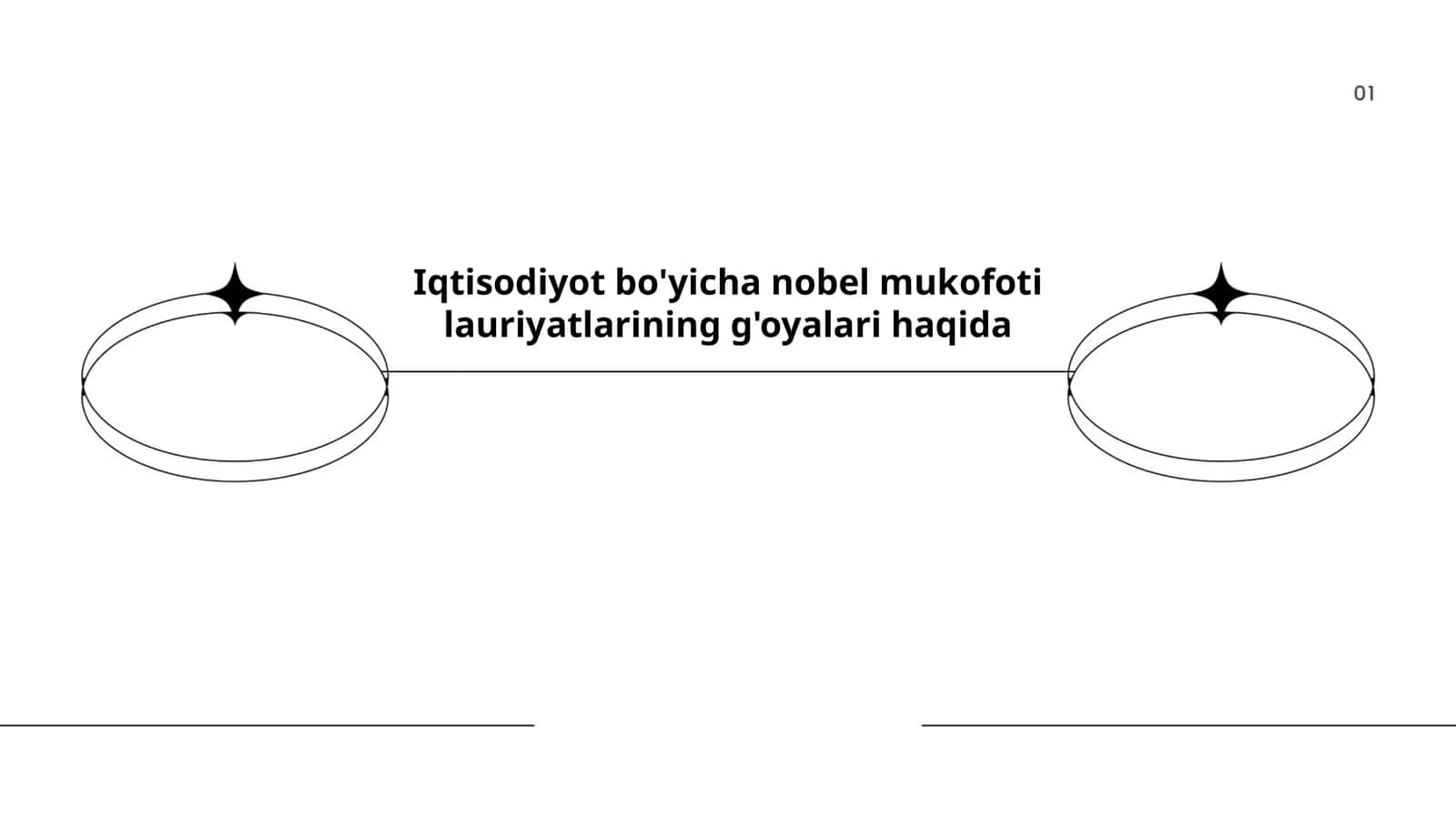 Iqtisodiyot bo'yicha nobel mukofoti lauriyatlarining g'oyalari haqida 1