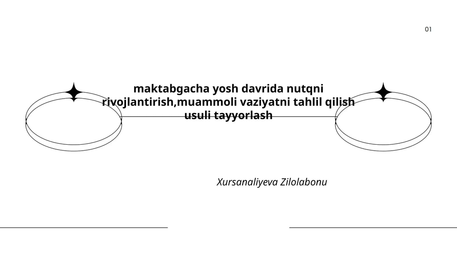 Maktabgacha yosh davrida nutqni rivojlantirish 1