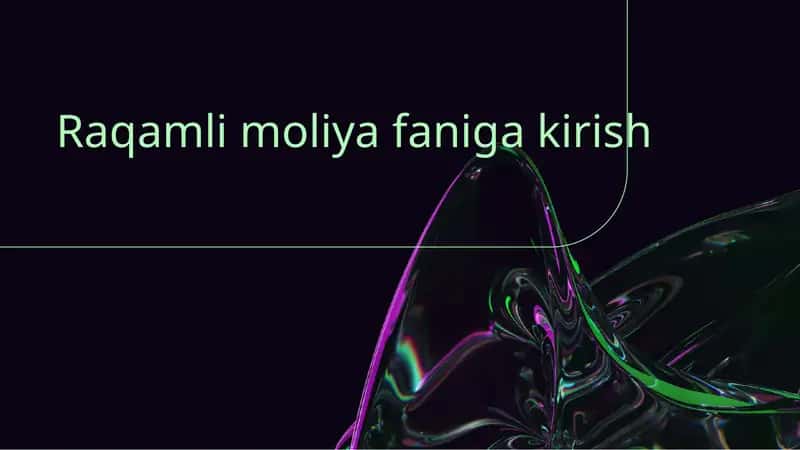Raqamli moliya faniga kirish 1