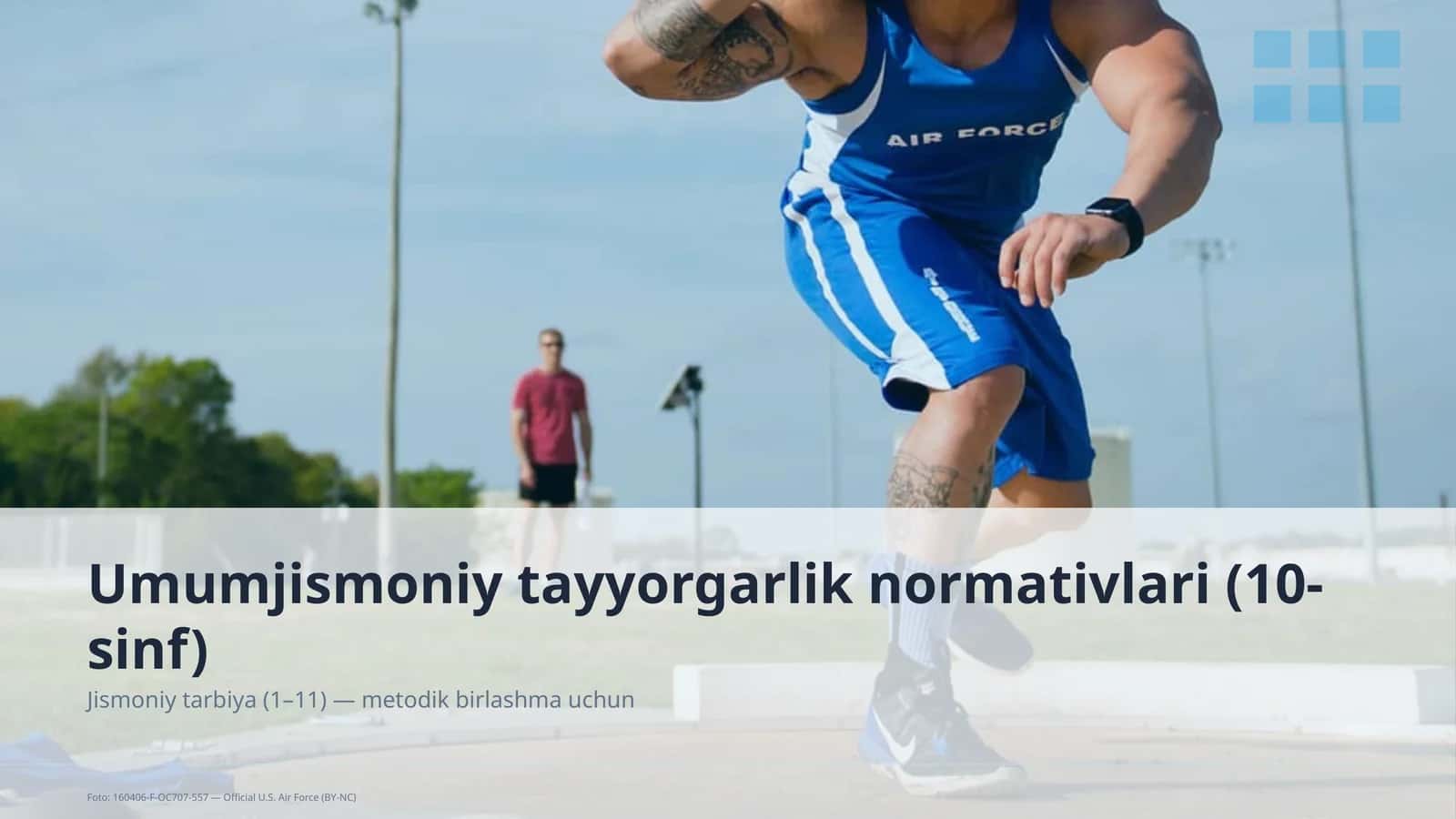 Umumjismoniy tayyorgarlik normativlari (10-sinf) 1