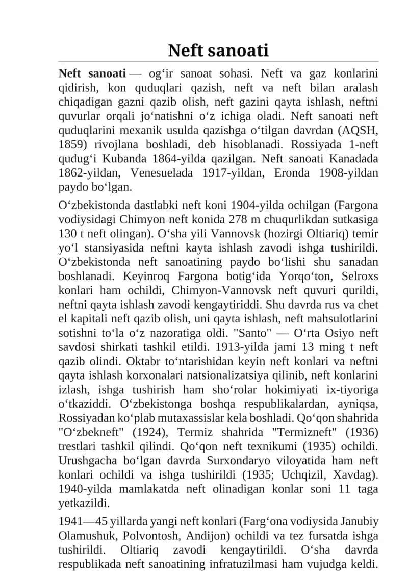Neft sanoati 1